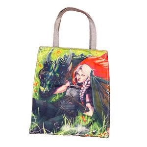 Fairyloot Sarah J. Maas Throne of Glass Zippered Tote Bag